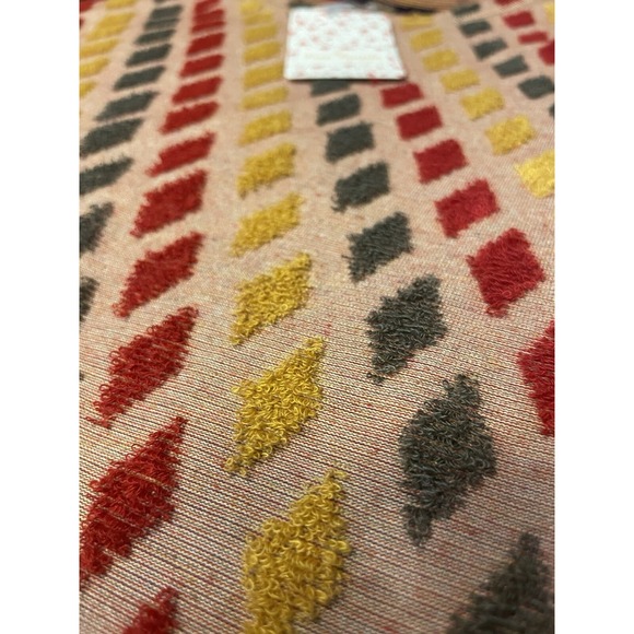 NWT Free People Magic Carpet Cropped‎ Top Multicolor Diamonds Women's Large - Picture 6 of 8